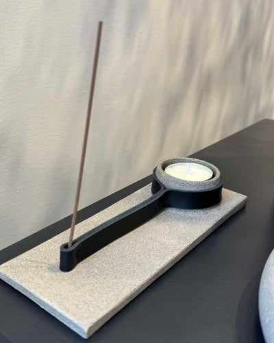 Incense Holder | Leather Ceramic