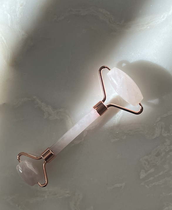 Rose Quartz Facial Roller