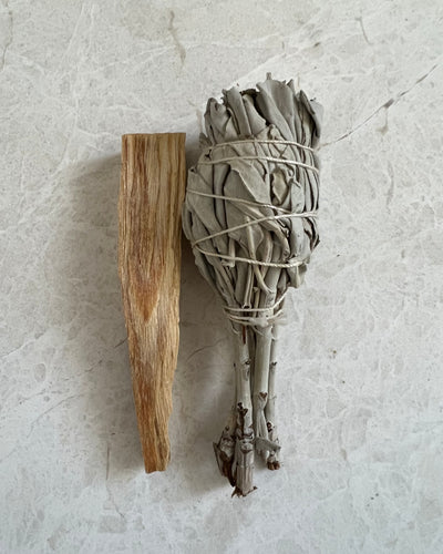 White Sage & Palo Santo Duo